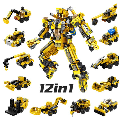 Robot Building Block Toys